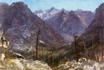 Albert Bierstadt : Estes Park Colorado